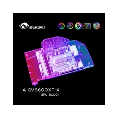 Bykski  Gigabyte RX 6600 XT Eagle (incl. Backplate) A-GV6600XT-X Bykski - 1