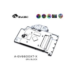 Bykski  Gigabyte RX 6600 XT Eagle (incl. Backplate) A-GV6600XT-X Bykski - 5
