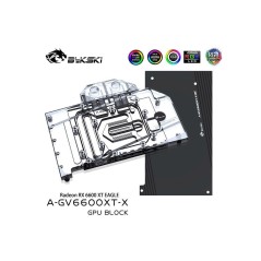 Bykski  Gigabyte RX 6600 XT Eagle (incl. Backplate) A-GV6600XT-X Bykski - 2
