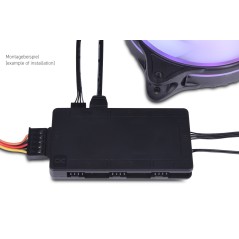 Alphacool Core 6x 4-pin PWM/DRGB splitter con alimentazione SATA Alphacool - 3