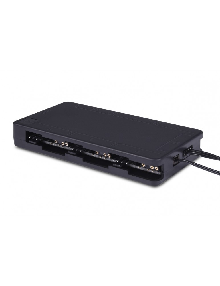 Alphacool Core 6x 4-pin PWM/DRGB splitter con alimentazione SATA Alphacool - 4