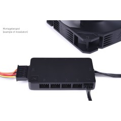 Alphacool Core 10x 4-Pin PWM splitter con alimentazione SATA Alphacool - 3