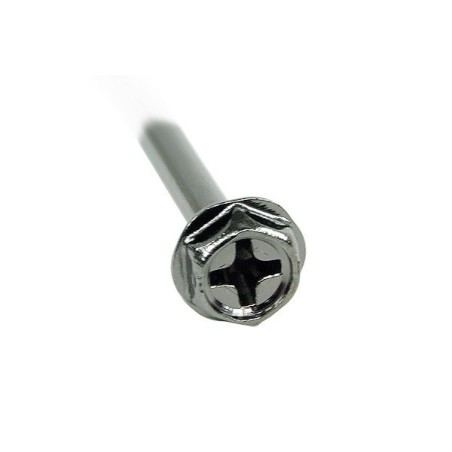 VITI Phobya L. 40 mm  passo 6/32  black Nickel (4 pz)