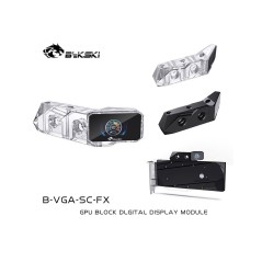 Bykski GPU Terminal con Display per Installazione Verticale Acrylic B-VGA-SC-FX Bykski - 3