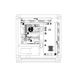 Bykski Thermaltake P6 Distro Plate RGV-TT-P6-P Bykski - 6