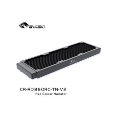 Bykski 360mm Radiatore slim D30 V2 Full Copper White - CR-RD360RC-TN-V2 Bykski - 3