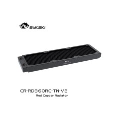 Bykski 360mm Radiatore slim D30 V2 Full Copper White - CR-RD360RC-TN-V2 Bykski - 5