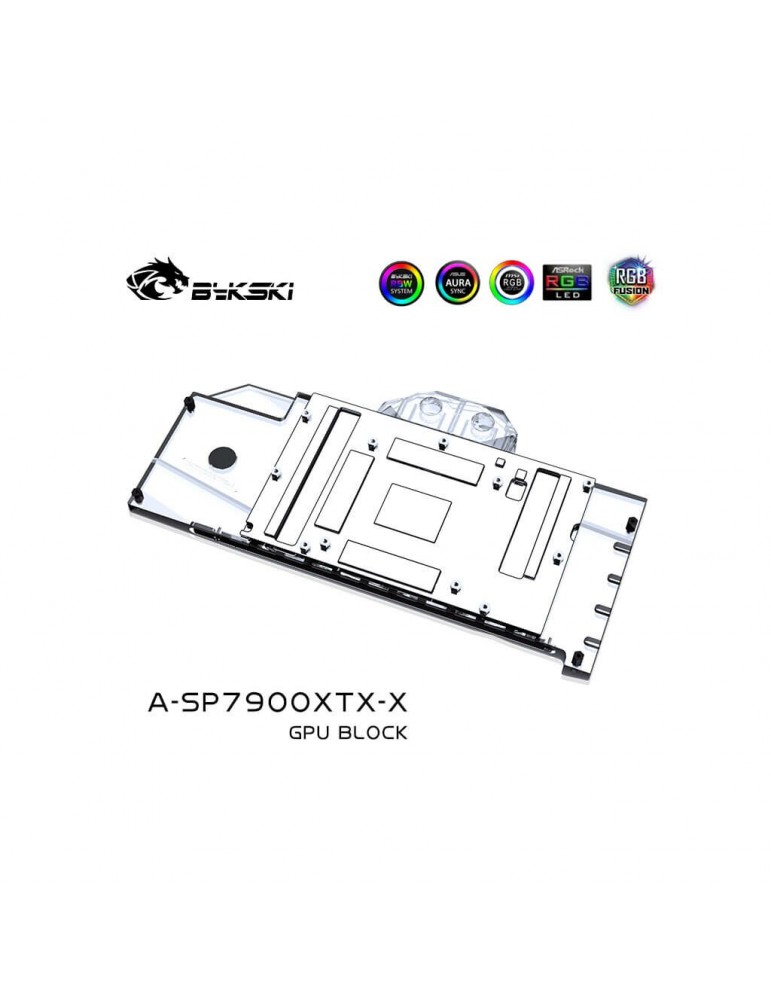 Bykski  GPU Sapphire RX 7900 XTX Nitro+ (incl. Backplate) A-SP7900XTX-X Bykski - 5
