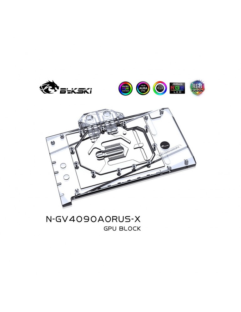 Bykski Gigabyte AORUS 4090 Master / Gaming OC (incl. Backplate) N-GV4090AORUS-X Bykski - 3