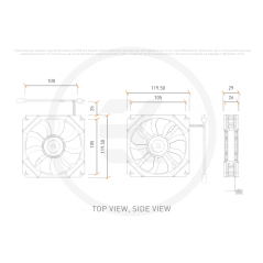 EK-Quantum Impulse 120 D-RGB - Black (400-1800 rpm) EKWB - 10