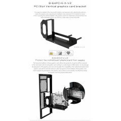 Bykski Vertical GPU Kit (Riser) PCIe 4.0 B-6HPCI-E-X-V2 Bykski - 4