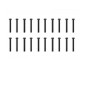 EK-Loop Set Viti Testa Phillips M4x30mm - Nero (20pz)