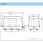 Pompa Soffiante Nitto Kohki LA–120A 230V-50Hz Pompa Soffiante Nitto Kohki LA–120A 230V-50Hz