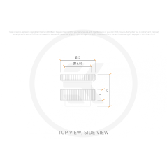 EK-Quantum Torque Passaparete G1/4 - Black EKWB - 6
