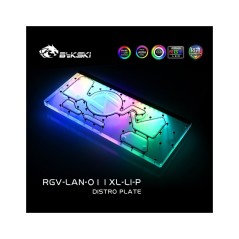 Bykski - Lian Li Dynamic XL Distro Plate RBW Montaggio Frontale (RGV-LAN-O11XL-LI-P) Bykski - 5