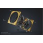 Alphacool Apex Stealth Metal fan 2000rpm gold (120x120x25mm)