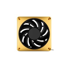 Alphacool Apex Stealth Metal fan 2000rpm gold (120x120x25mm) Alphacool - 5