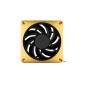 Alphacool Apex Stealth Metal fan 2000rpm gold (120x120x25mm)
