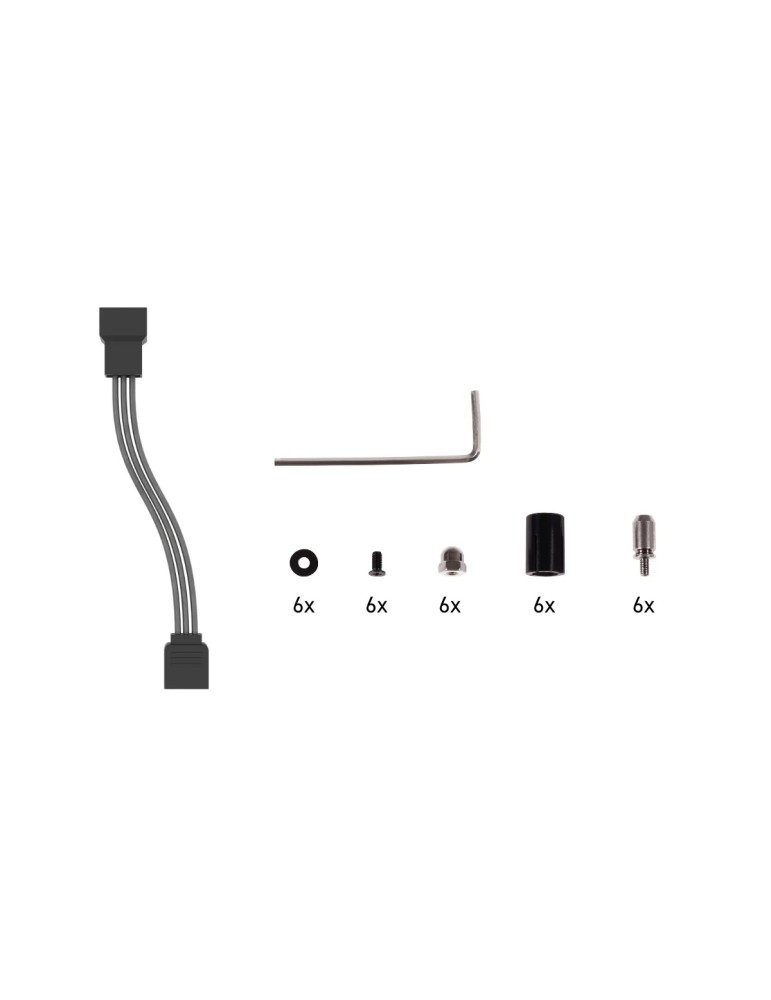 Alphacool Core Flat Reservoir 360 Right D5/VPP (solo tanica) Alphacool - 6