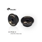 Bykski Tappo Ultrapiatto G1/4 - Deep Black CC-PD2-X