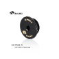 Bykski Tappo Ultrapiatto G1/4 - Deep Black CC-PD2-X