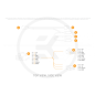 EK-Loop OmniLink D-RGB 3-Way Signal Splitter EK-Loop OmniLink D-RGB 3-Way Signal Splitter