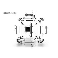 Alphacool Apex Skeleton Carbon Case  - 8
