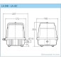 Pompa Soffiante Nitto Kohki LA 200 F 230V-50Hz Pompa Soffiante Nitto Kohki LA 200 F 230V-50Hz