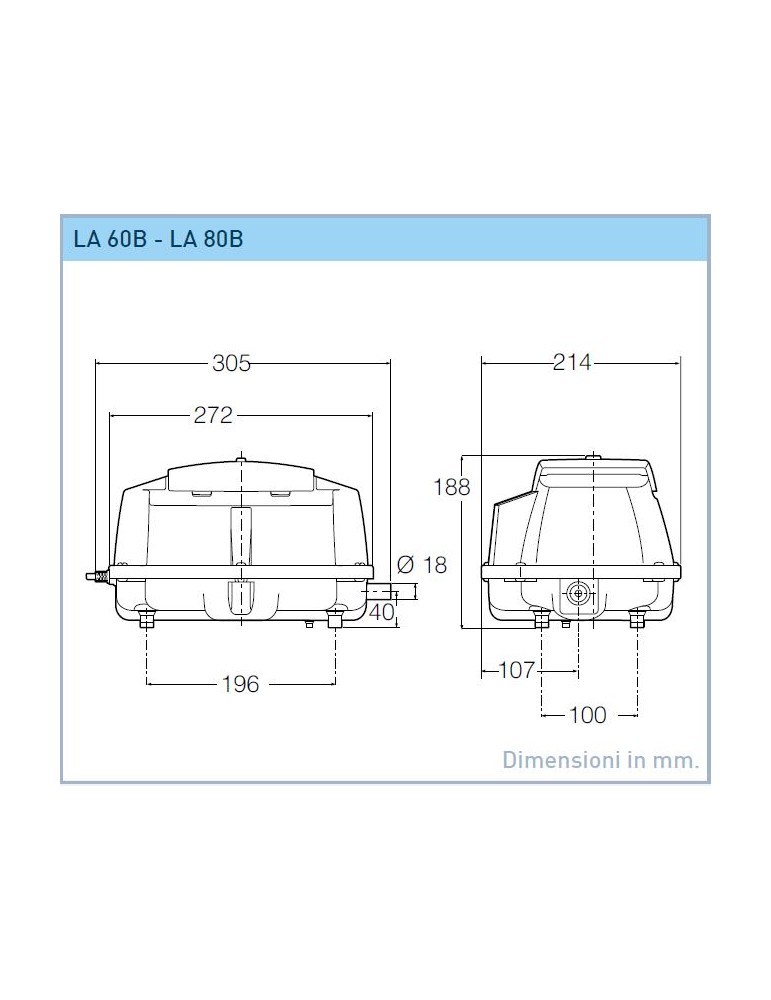 Pompa Soffiante Nitto Kohki LAM 200  230V-50Hz NITTO KOHKI - 6