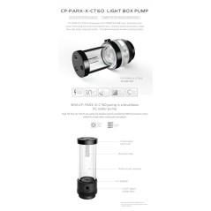 Bykski CP-PAR-X-CT60 Vaschetta 150 mm POMPA PWM Bykski - 3