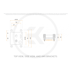 EK-Quantum Velocity³ 1700/1851/AM5 - White EKWB - 6