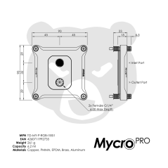 Thermal Grizzly Intel 1851 Mycro Pro RGB Thermal Grizzly - 7