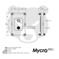 Thermal Grizzly AMD AM5 Mycro Pro RGB Thermal Grizzly - 9