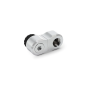 Alphacool Apex Grip adattatore ruotabile offset 27mm 2x 90° OT/IT G1/4 chrome Alphacool Apex Grip adattatore ruotabile offset 27mm 2x 90° OT/IT G1/4 chrome