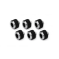 Alphacool Apex Grip Raccordo Tubo Rigido 13mm G1/4 cromato set da 6 pezzi