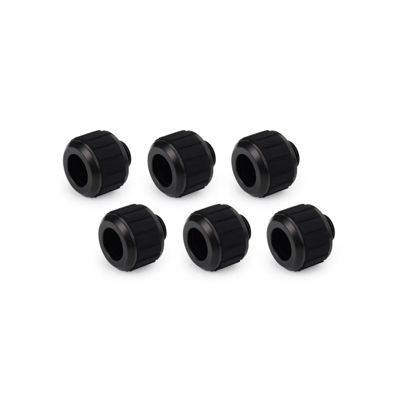 Alphacool Apex Grip Raccordo Tubo Rigido 13mm G1/4 Black set da 6 pezzi