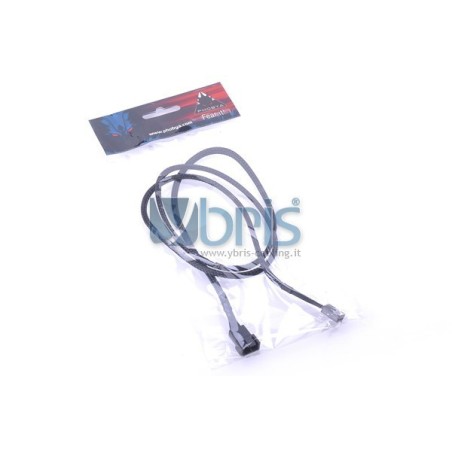 Phobya prolunga per ventole 4Pin - 90cm - Nera
