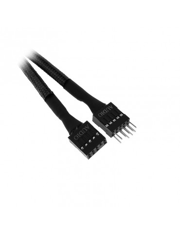 BitFenix Prolunga cavo Audio interno 30cm - Black/Black